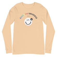 画像をギャラリービューアに読み込む, Original Hawaiian white Unisex Long sleeve shirt / オリジナルハワイアン白ユニセックスロングTシャツ