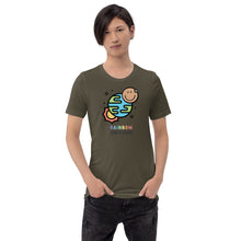 画像をギャラリービューアに読み込む, Original Sun Earth Unisex T-shirt / オリジナル地球太陽ユニセックスTシャツ