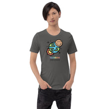 画像をギャラリービューアに読み込む, Original Sun Earth Unisex T-shirt / オリジナル地球太陽ユニセックスTシャツ