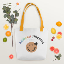 画像をギャラリービューアに読み込む, Original Hawaiian Tanned Tote Bag color handle / オリジナルハワイアン日焼けトートバッグカラーハンドル
