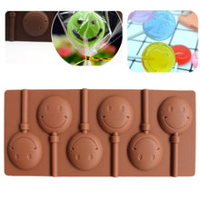 画像をギャラリービューアに読み込む, Lollipop Mold /ニコちゃんシリコン型
