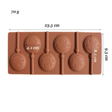 画像をギャラリービューアに読み込む, Lollipop Mold /ニコちゃんシリコン型

