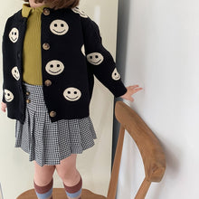 画像をギャラリービューアに読み込む, Cardigan sweaters Children / ニコちゃんカーディガン子供用
