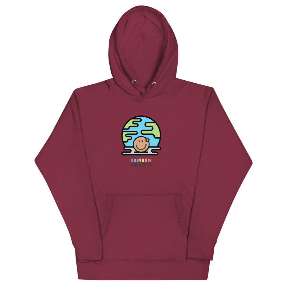 【P.L.N.】BIG HOOD HOODIE パーカー ユニセックス♪ スウェット パーカー メンズ 薄手 無地 長袖 パーカ フルジップ